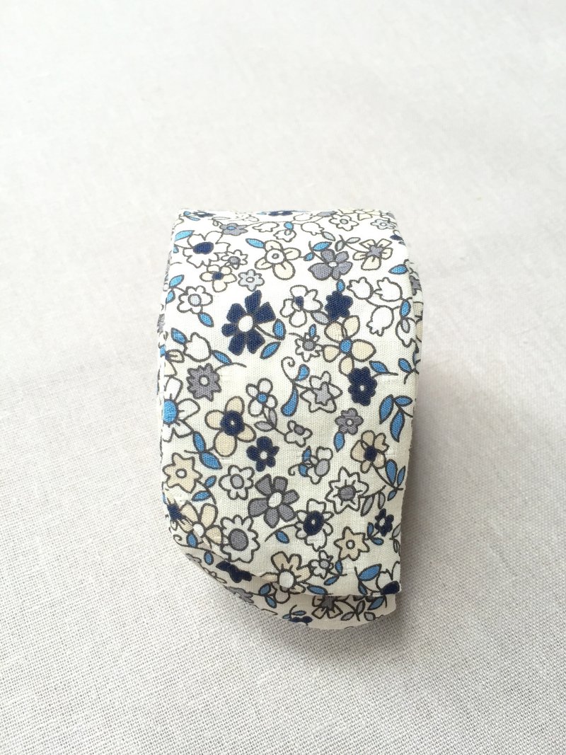 发带 - 碎花 - 发饰 - 其他材质 蓝色