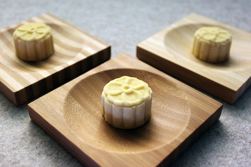 竹方皿｜多用途置物盘｜杯垫｜点心盘｜首饰盘｜台湾制作｜独一无二｜下午茶好帮手｜ - 浅碟/小碟子 - 竹 咖啡色