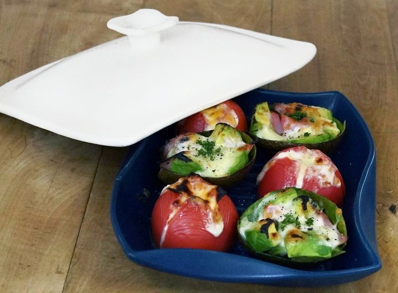 【In The Mood】日本京都 炎之器系列 放饭烤盘 - 厨房用具 - 其他材质 白色