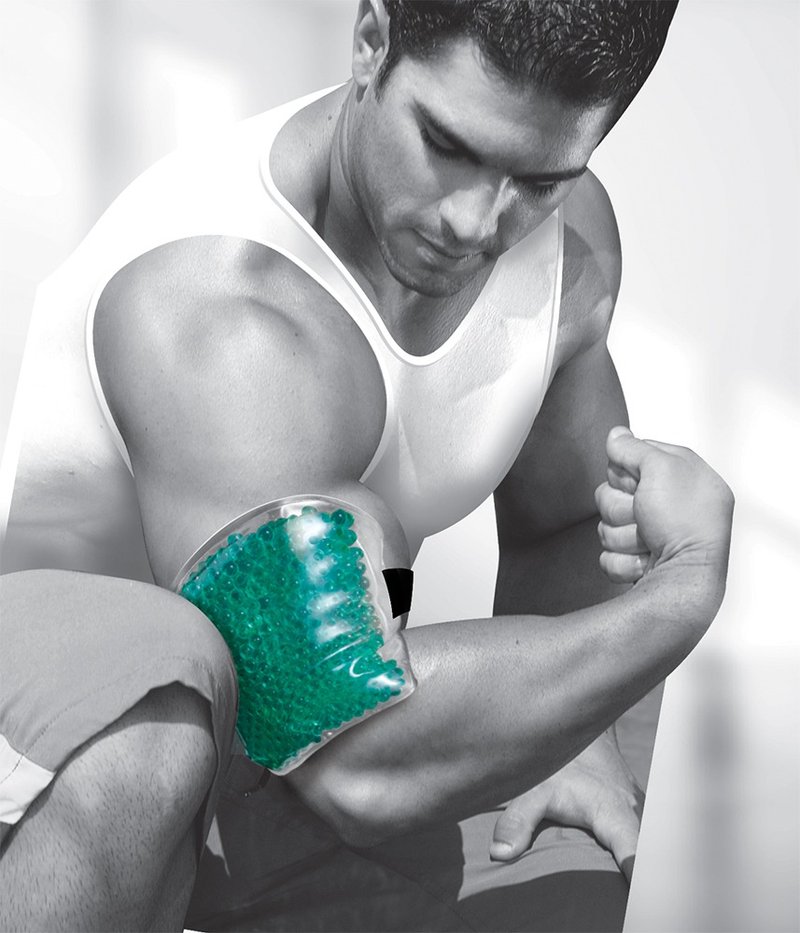 固定型双效冷热凝珠敷垫(膝用型) - 其他 - 塑料 