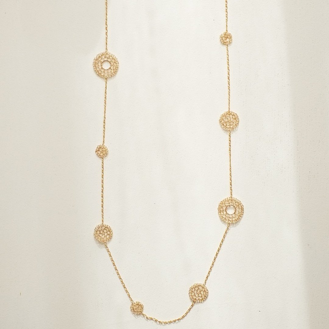Kirakira (F) Necklace - 项链 - 其他金属 金色