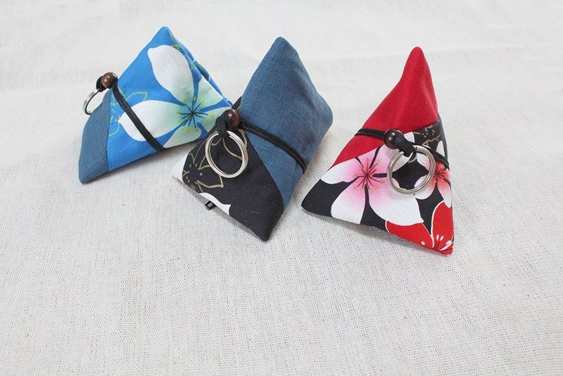 粽子包 / 客家桐花 / 零钱包 / 钥匙圈零钱包 - 零钱包 - 其他材质 多色