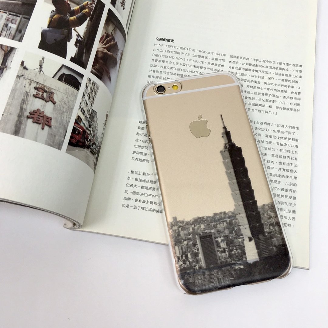 香港原创设计 台湾景观台北101 iPhone X,  iPhone 8,  iPhone 8 Plus,  iPhone 7, iPhone 7 Plus, iphone 6/6S , iphone 6/6S PLUS, Samsung Galaxy Note 7 透明手机壳 - 手机壳/手机套 - 塑料 透明