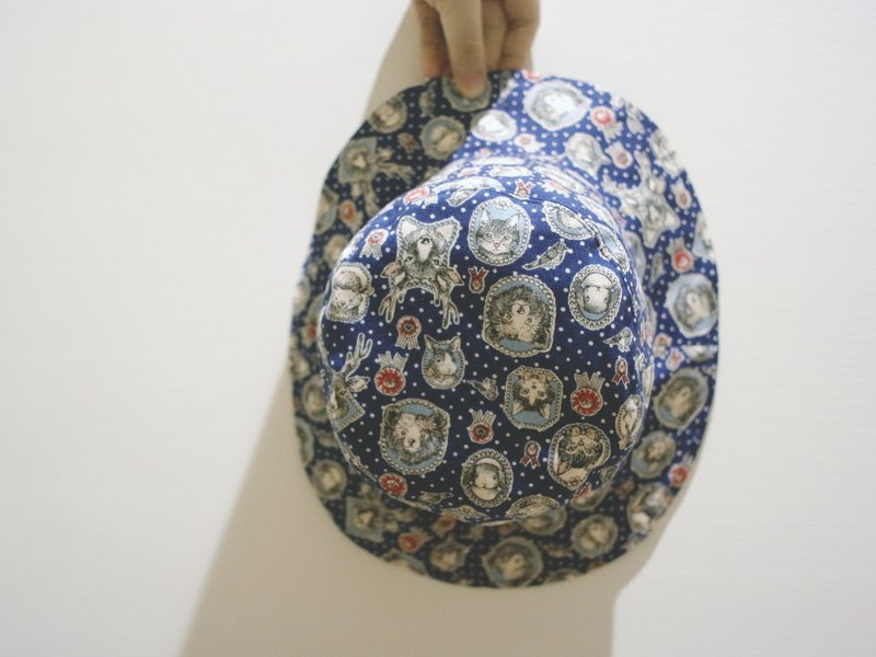 A MERRY HEART♥动物图鉴 - 帽子 - 其他材质 蓝色