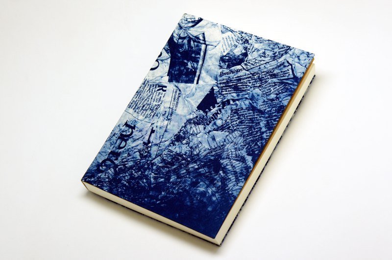 手工蓝晒笔记本 - 时光报纸 - 笔记本/手帐 - 纸 蓝色