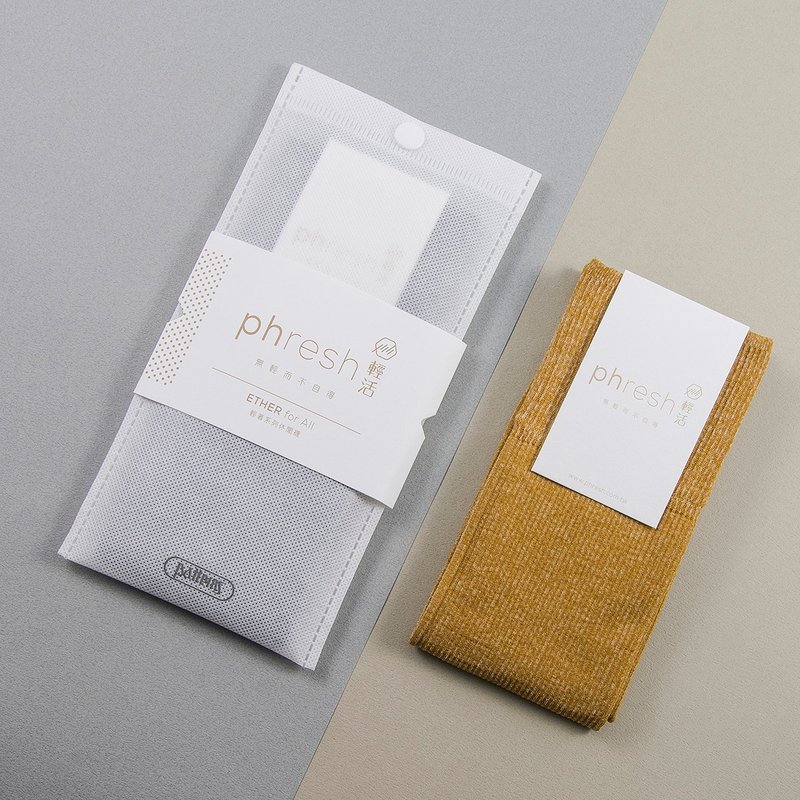 轻着 Ether - 焓温轻暖休闲袜 - 锗黄 - 袜子 - 其他材质 黄色