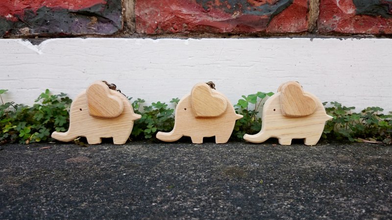 大象钥匙圈 // 安心出货SOP - 钥匙链/钥匙包 - 木头 多色