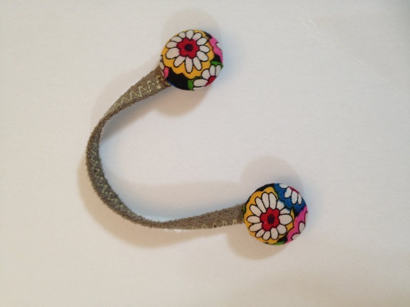 聪明集线器 /卷线器 -缤纷小花系列 02025 - 卷线器/电线收纳 - 棉．麻 多色