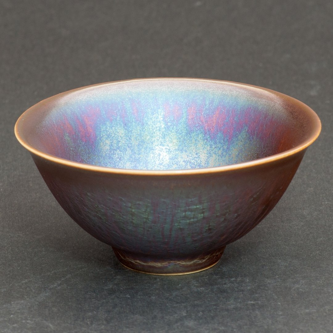 曜变蓝金天目小杯极品 | 原厂出货 品质保证 匠心手作 茶道艺术 - 茶具/茶杯 - 瓷 蓝色