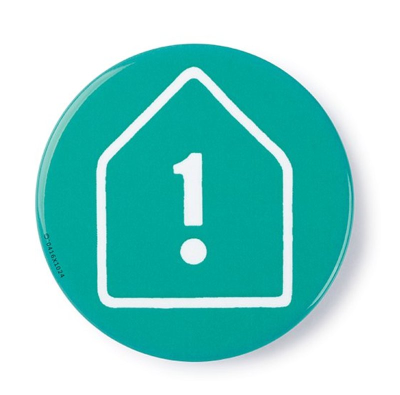 最重要的-蓝绿色 / 徽章 - 徽章/别针 - 其他金属 绿色