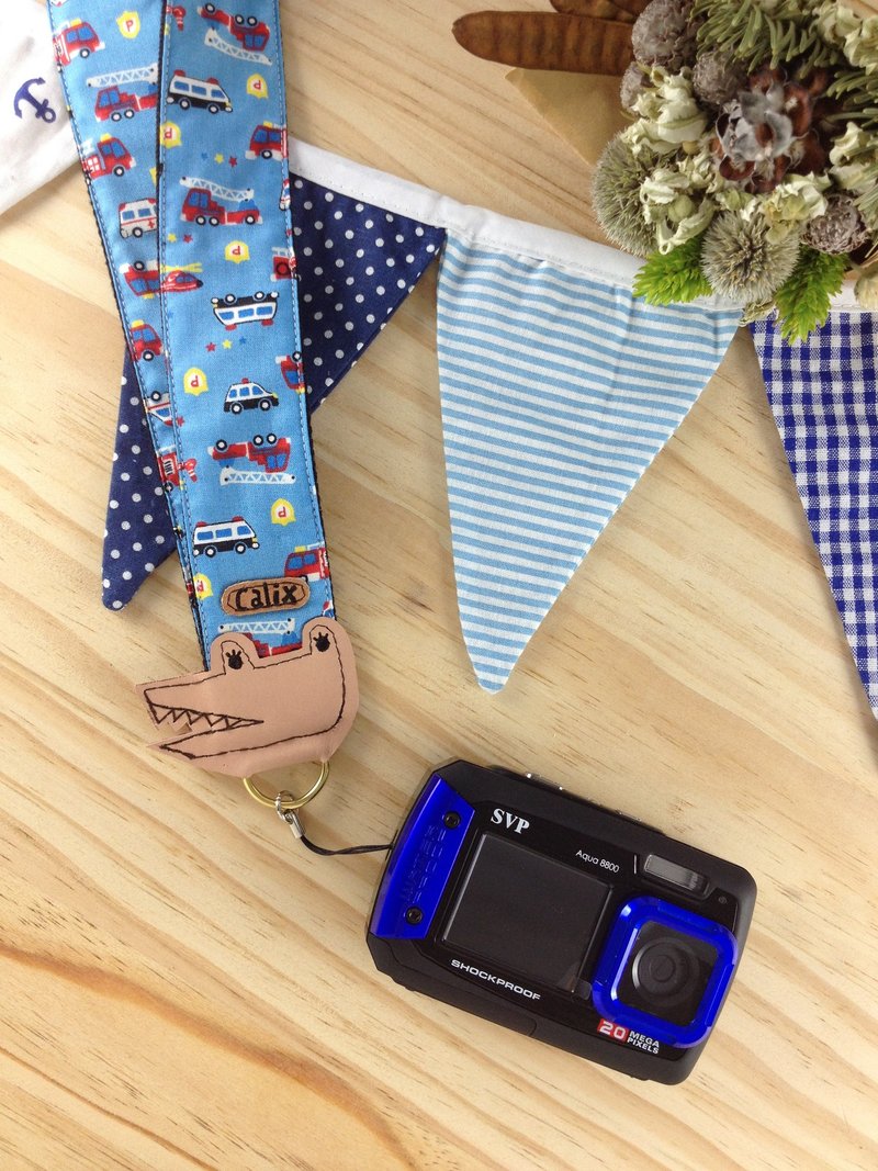 手作单眼.类单眼,相机背带,手机背带.证件背带---动物皮片款 - 相机 - 棉．麻 粉红色