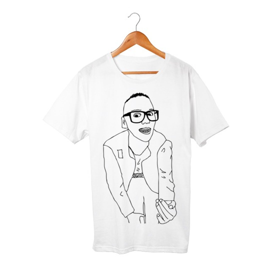 Spud T-shirt - 中性连帽卫衣/T 恤 - 棉 