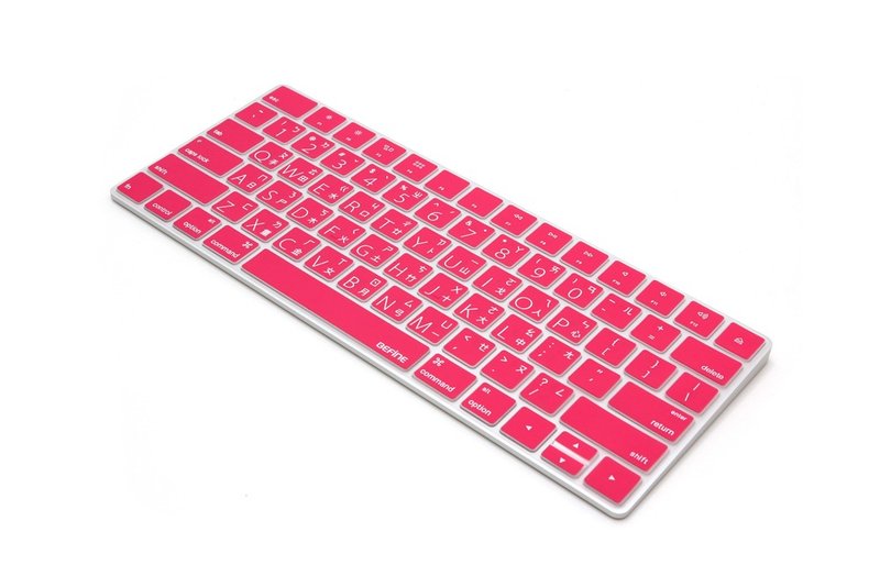 BEFINE Apple Keyboard 专用中文无线键盘保护膜(8809402591060) - 平板/电脑保护壳 - 其他材质 粉红色