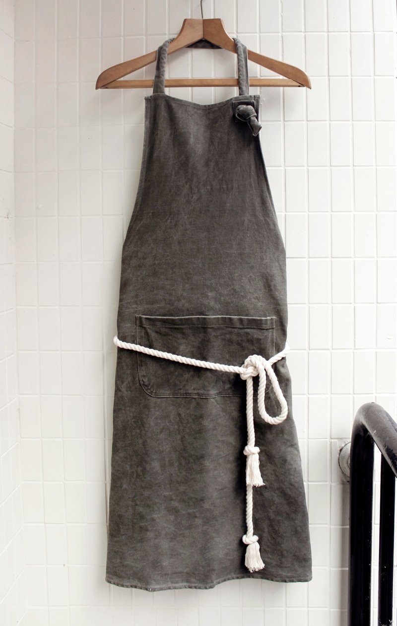 KINJO Objects：老派抽绳工作围裙 - 其他 - 其他材质 