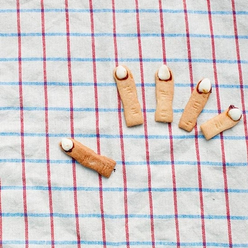 ::: Halloween 加价点心 :::虎姑婆的小指头饼干 - 手工饼干 - 新鲜食材 红色