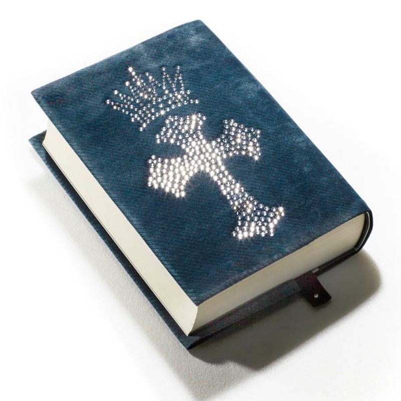 【GFSD】水钻精品-永恒誓言-【闪耀皇冠】书衣 - 书衣/书套 - 其他材质 蓝色