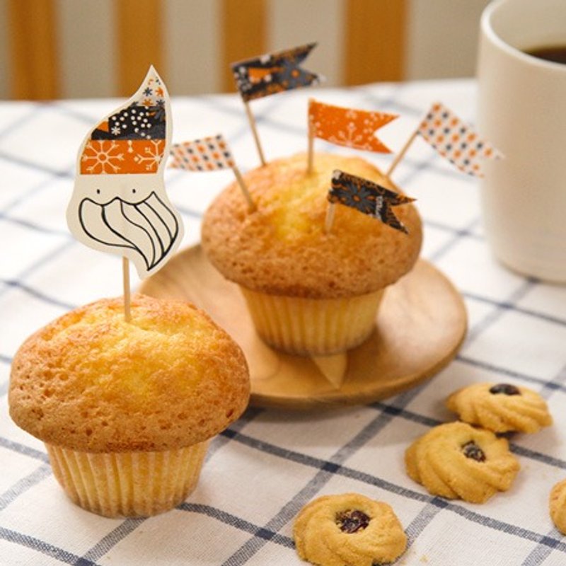 圣诞交换礼-北欧风布胶带(三入) 28-holy night,E2D54043 - 纸胶带 - 其他材质 橘色