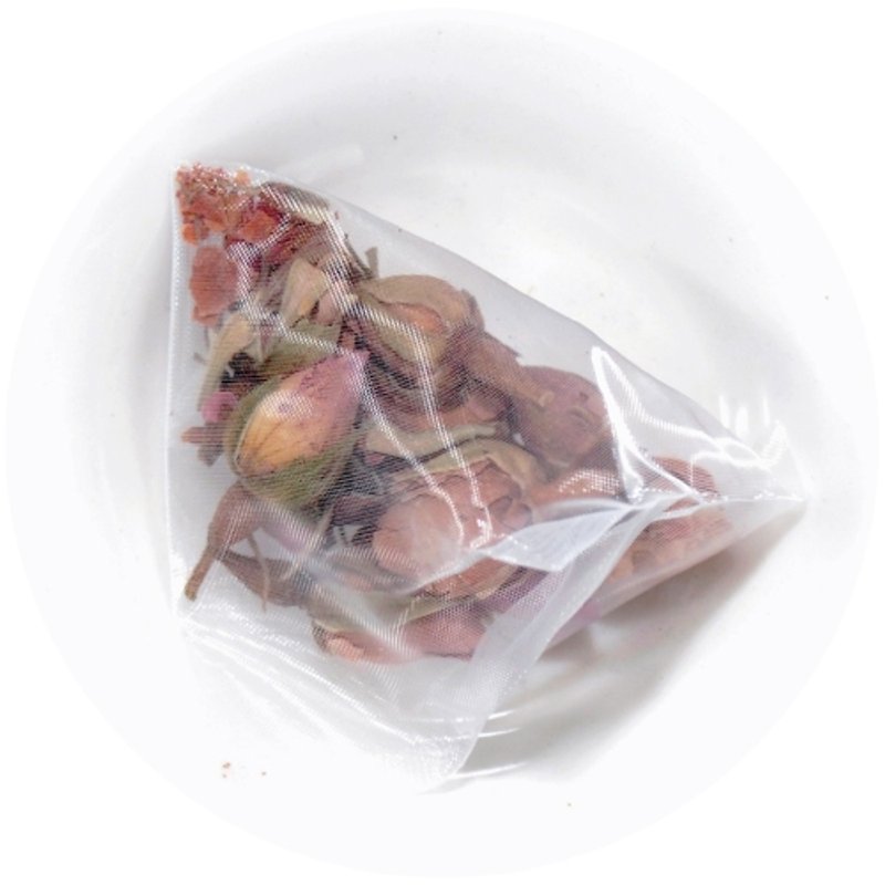 百山渡-法国玫瑰 (6入轻巧包) Rose - 茶 - 植物．花 白色