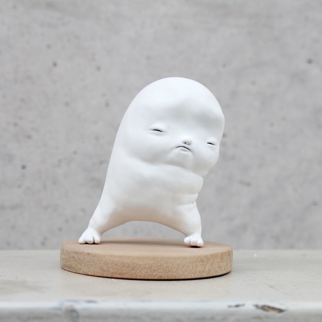 KONETA b 桌饰 摆饰 - 玩偶/公仔 - 塑料 白色