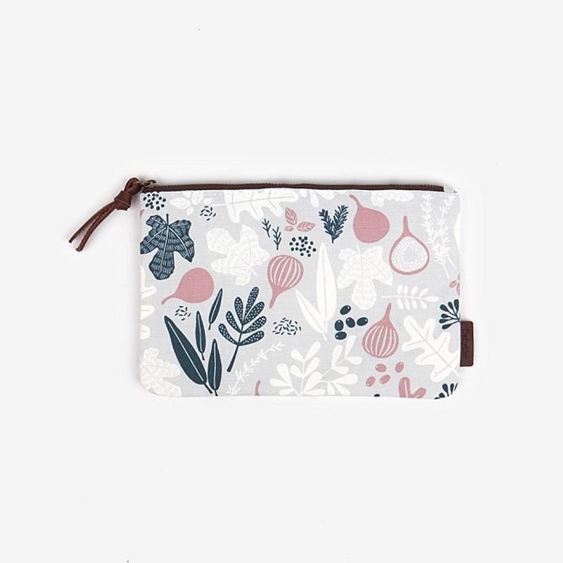 Dailylike 北欧风布柄万用包-12 无花果,E2D36328 - 化妆包/杂物包 - 其他材质 灰色