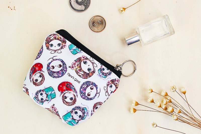 好喵小零钱包- 缤纷暖暖猫 - 零钱包 - 其他材质 多色