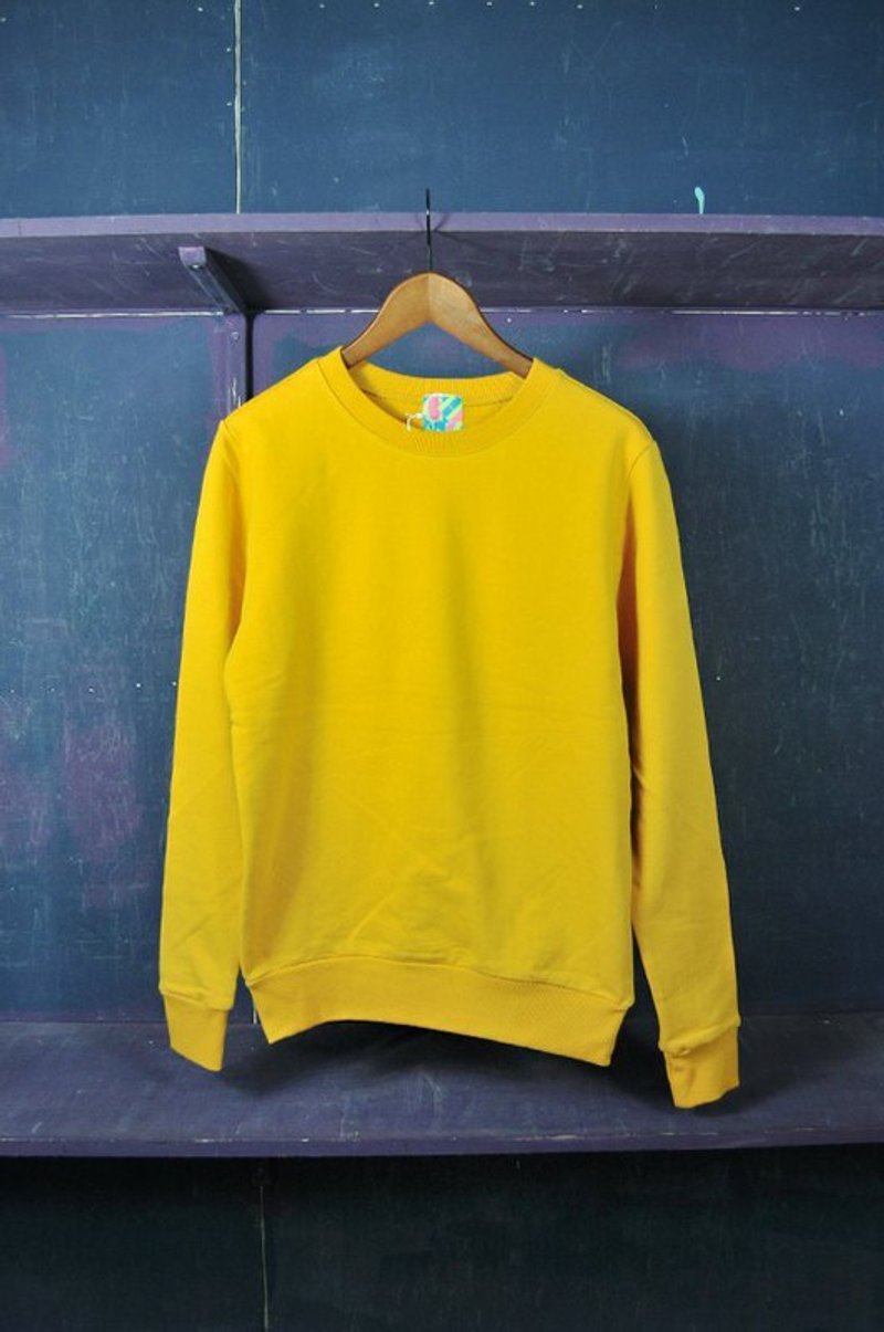 男朋友可以穿这么帅吗?私奔天涯大学T - 男装外套 - 其他材质 橘色