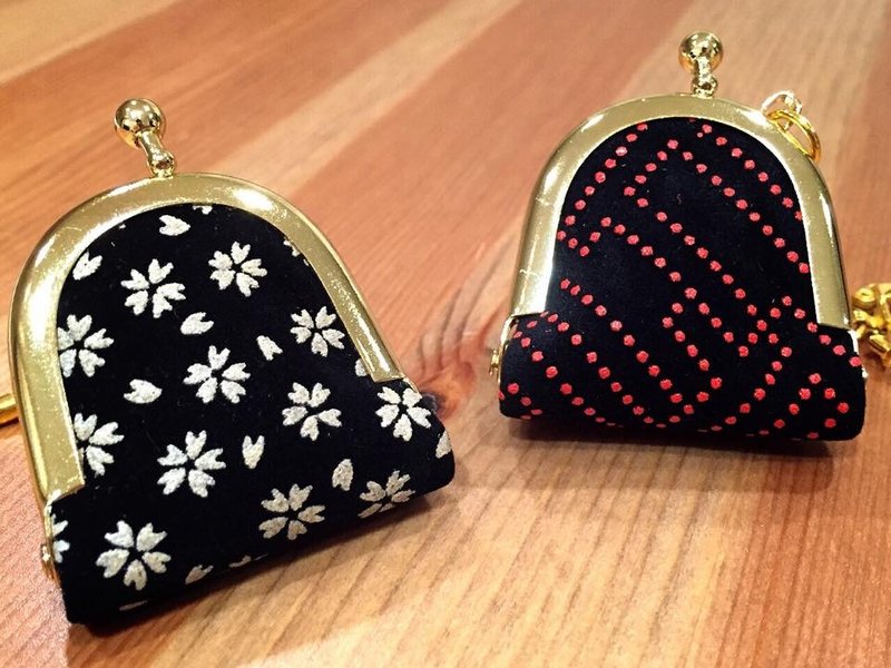 东洋口金包 - 化妆包/杂物包 - 真皮 黑色