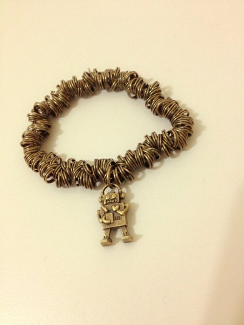 童年里的机器人 - 手链/手环 - 其他材质 金色
