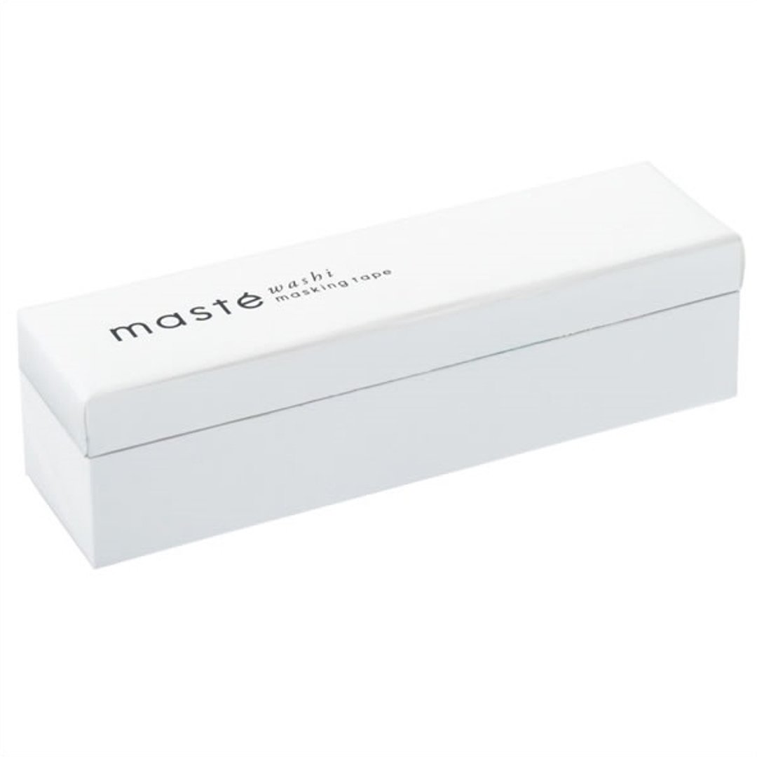 日本 Marks maste 和纸胶带收纳盒【米白色 (WMST-BOX1-IV)】 - 纸胶带 - 纸 白色
