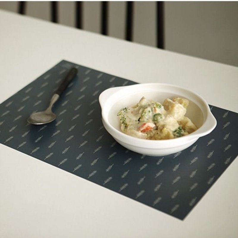 Dailylike美味生活纸餐垫-12 幸运羽毛,E2D32290 - 餐垫/桌巾 - 纸 蓝色