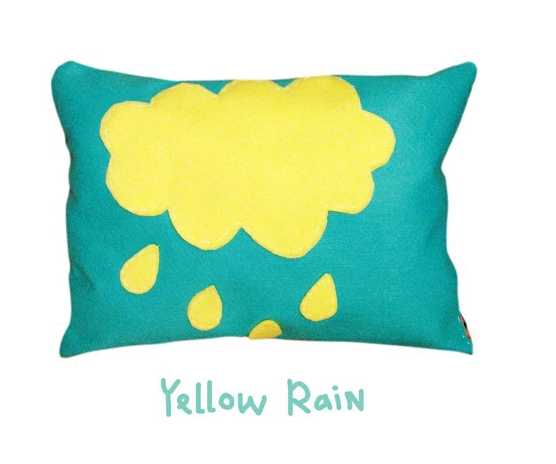 滴答雨天抱枕 - 枕头/抱枕 - 其他材质 