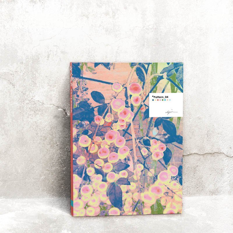 Pattern_04-不撕不可(BOOK)*笔记本 - 笔记本/手帐 - 纸 粉红色