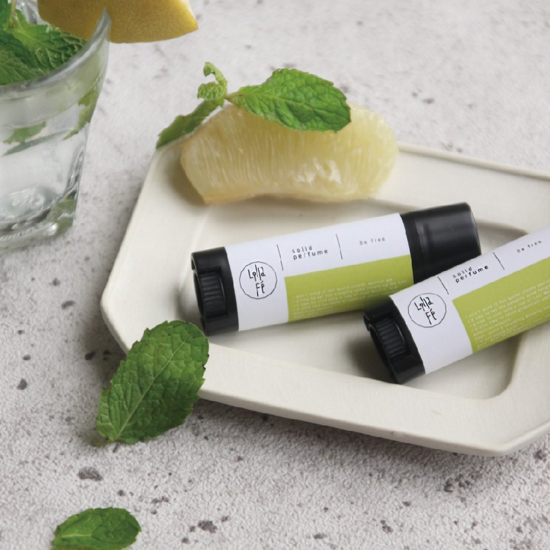 香水膏【 比佛利 Be free 】Solid perfume - 香水/香膏 - 其他材质 绿色