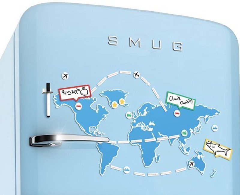 环游世界地图磁铁 - 其他 - 其他材质 