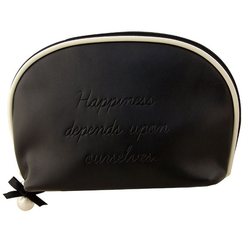 日本【LABCLIP】Flavie 系列多功能化妆包(拉链）/ 黑色 - 化妆包/杂物包 - 其他材质 黑色