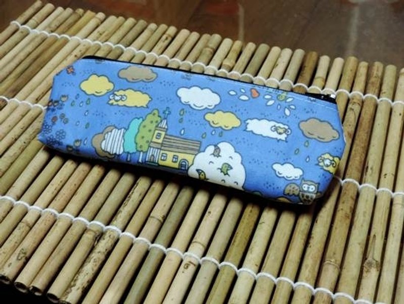 动物森林 · 笔袋 - 铅笔盒/笔袋 - 防水材质 蓝色