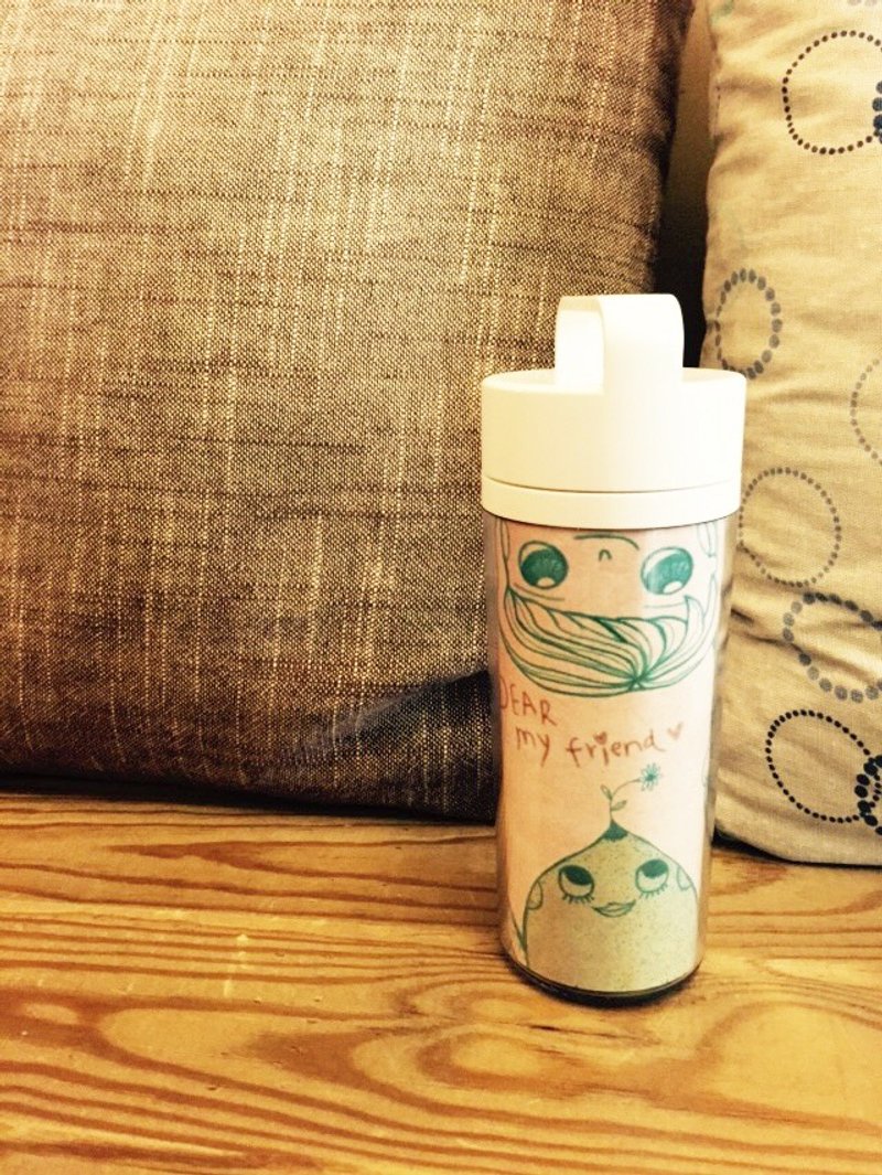 亲爱的好朋友环保PLA材质随行杯 - 水瓶/水壶 - 其他材质 绿色