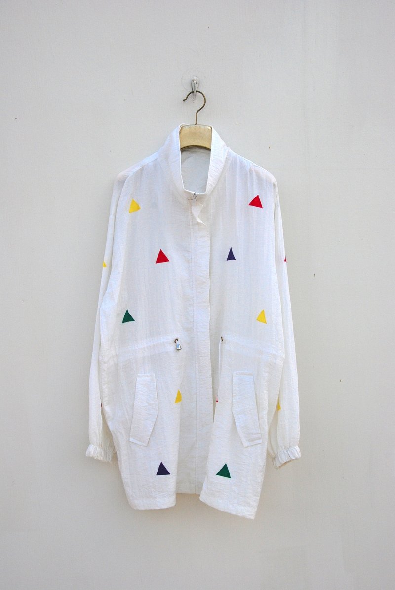 早期彩色三角运动外套 - 女装休闲/机能外套 - 其他材质 