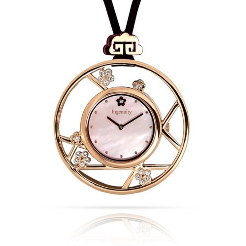 玫瑰金梅花项链 ─Ingenuity匠心集 - 颈链 - 其他金属 