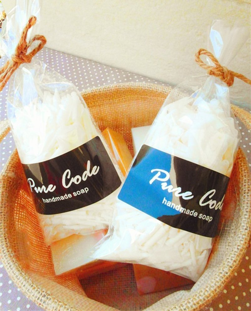 橘油家事手作皂丝 - 肥皂/手工皂 - 植物．花 白色