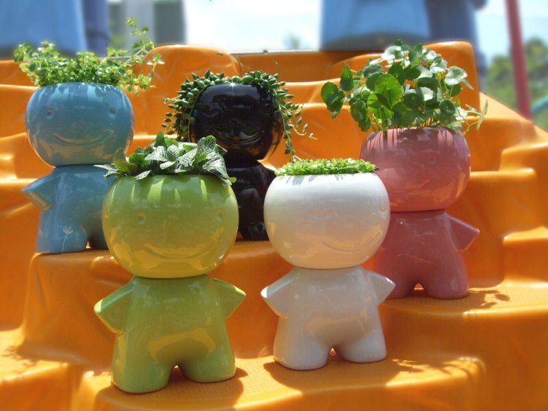 Happy Planter 百变小子盆栽 - 植栽/盆栽 - 其他材质 多色