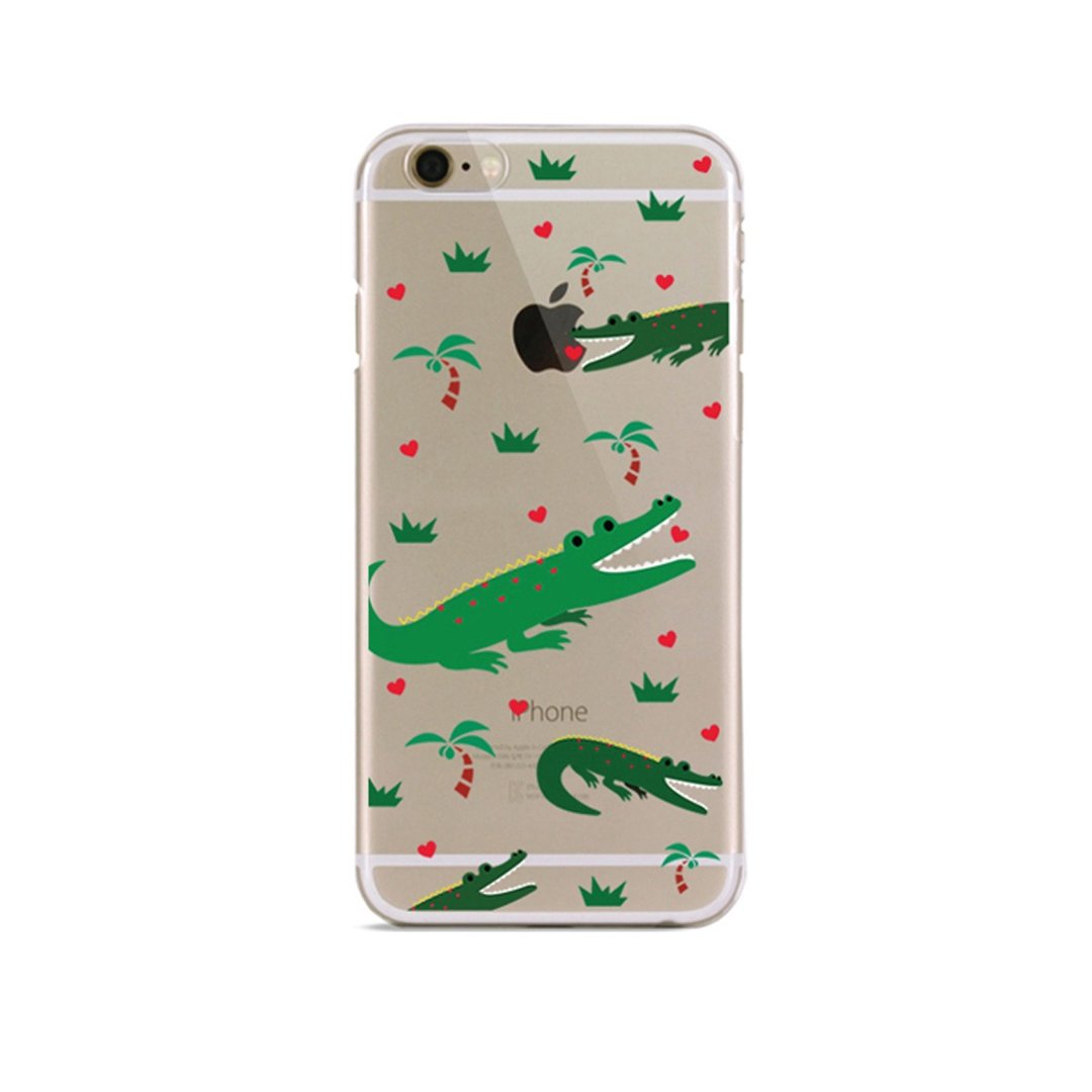 女孩寓所 :: Artshare  x iphone 6 plus 透明手机壳-鳄鱼 - 手机壳/手机套 - 塑料 绿色
