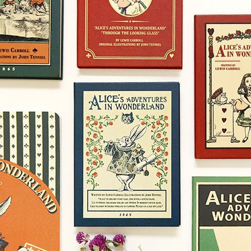 Dessin x 7321Desgin-手帐年历-VG 爱丽丝万年历(周志)-红心兔,7321-07017 - 笔记本/手帐 - 纸 绿色