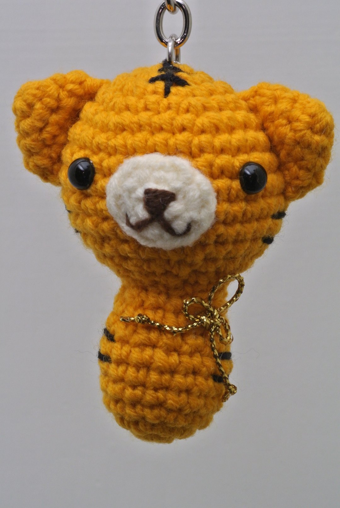 【Knitting】十二生肖系列-虎虎生风 - 钥匙链/钥匙包 - 其他材质 黄色