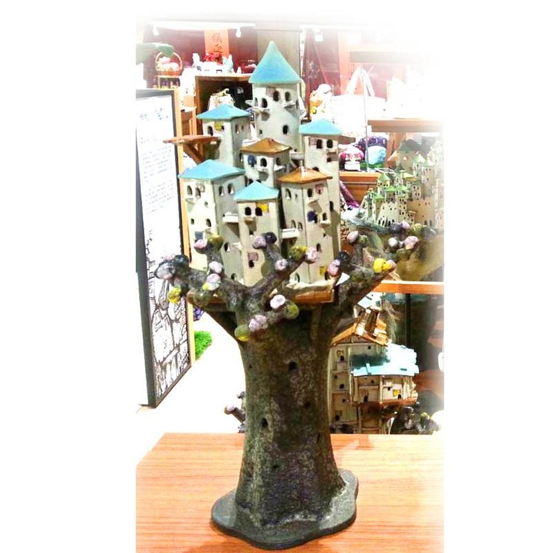 白房子小树屋【小镇款小树屋款】 - 花瓶/陶器 - 其他材质 白色