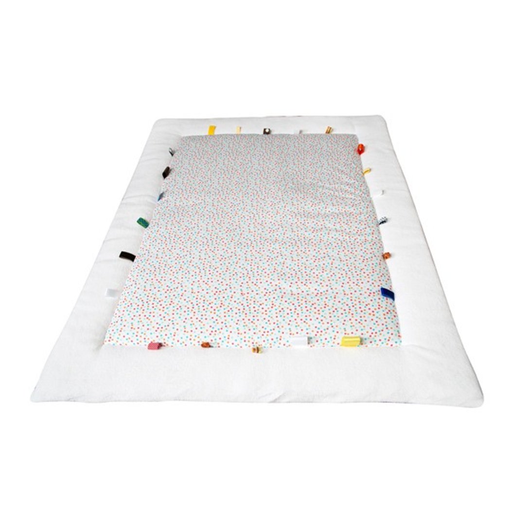 ‘荷兰Snoozebaby’布标游戏床垫-跳跳糖 - 玩具/玩偶 - 棉 白色