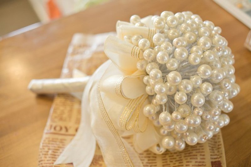 珍珠捧花 - 其他 - 其他材质 白色