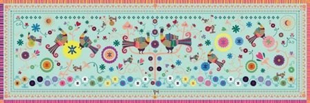 Asama设计师丝巾/ 马卡龙孔雀 Sweetie Peacock (薄荷绿) - 丝巾 - 其他材质 绿色