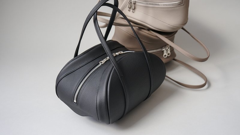 德国 Togo 皮革手提包 🇯🇵 日本制造 - 手提包/手提袋 - 真皮 黑色