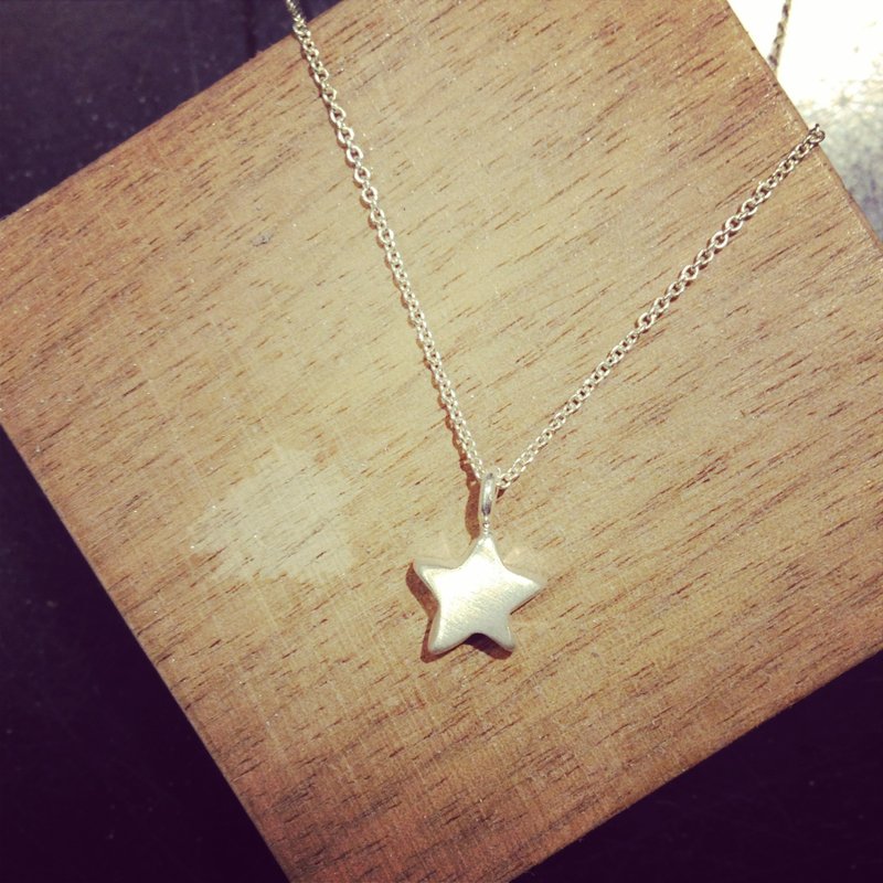 小王子星星纯银链 - 项链 - 其他金属 灰色